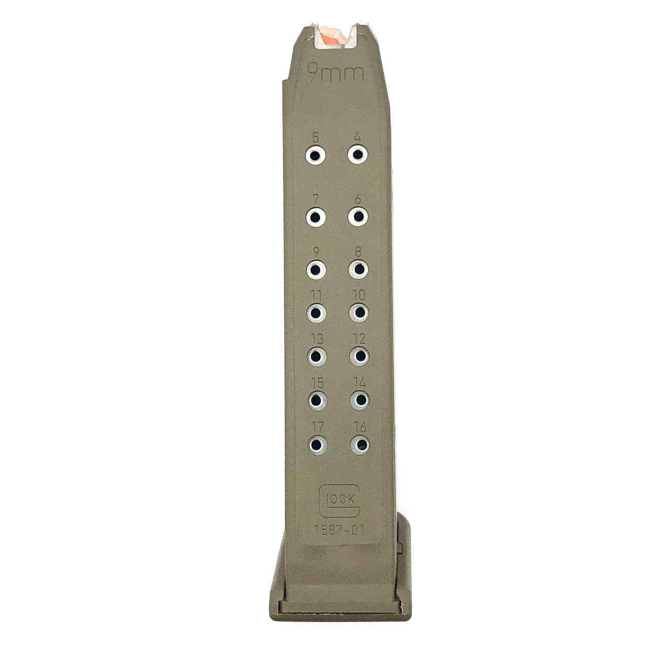 OEM Glock 17 / 37 GEN 5 Magazine | 17RD | 9MM | Olive Drab Green